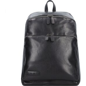 Plevier Rock Amaril Sac à dos professionnel Cuir 43 cm Compartiment pour ordinateur portable