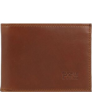 Buckle & Seam Porte-monnaie Bill en cuir 11,5 cm