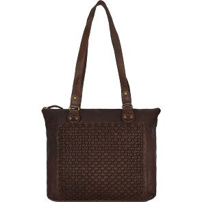 Greenland Nature Femi & Nine Sac à bandoulière en cuir 35 cm