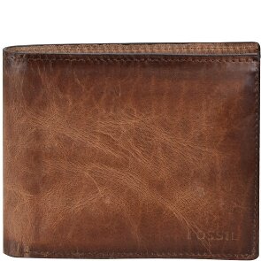 Fossil Derrick Porte-monnaie Protection RFID Cuir véritable 11.5 cm