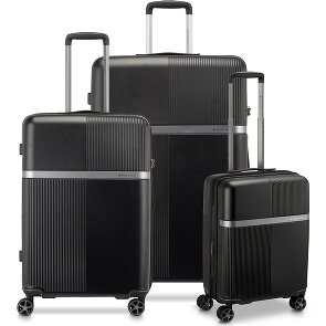Roncato Airglam 4 roues Set de valises 3 pièces avec soufflet d'extension