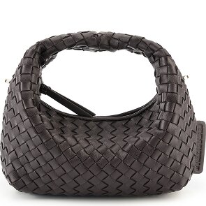 LES VISIONNAIRES Greta Micro weave Sac à main Cuir véritable 20 cm