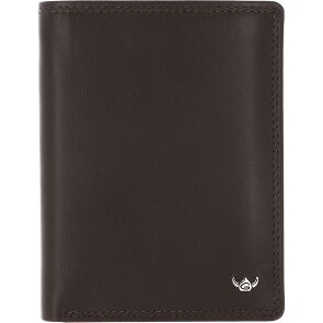 Golden Head Polo Porte-monnaie Protection RFID Cuir véritable 9 cm