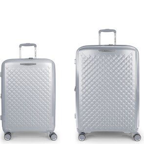 Gabol Queens 4 roulettes Set de valises 2 pièces avec soufflet d'extension