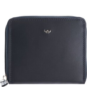Golden Head Polo Porte-monnaie Protection RFID Cuir véritable 12.5 cm