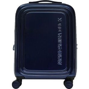 Mandarina Duck Logoduck + Metal 4 roulettes Trolley S 55 cm avec soufflet d'extension