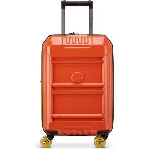 Delsey Paris Rempart 2.0 4 roulettes Trolley de cabine 55 cm avec soufflet d'extension