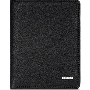 Redolz Porte-monnaie Leather Essentials HF en cuir RFID, 9,5 cm, à rabat