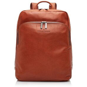 Castelijn & Beerens Firenze Sac à dos RFID Cuir 41 cm Compartiment pour ordinateur portable