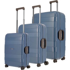 Travelite Korfu 4 roulettes Set de valises 3 pièces