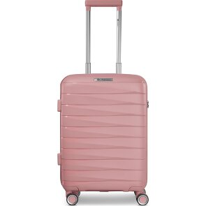 Franky London 4 roulettes Trolley de cabine S 55 cm avec soufflet d'extension