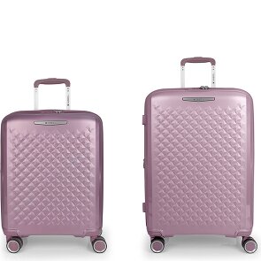 Gabol Queens 4 roues Set de valises 2 pièces avec soufflet d'extension