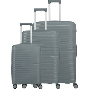Travelite Pacific 4 roulettes Set de valises 3 pièces
