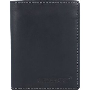 Greenburry Porte-cartes d'identité vintage RFID en cuir 9 cm