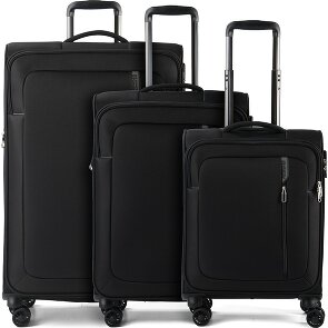 American Tourister Nitestream 4 roues Set de valises 3 pièces avec soufflet d'extension
