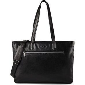 Plevier Power Sac de shopper Cuir véritable 43.5 cm Compartiment ordinateur