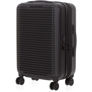 Mandarina Duck Tank Case 4 roulettes Trolley de cabine S 55 cm avec soufflet d'extension