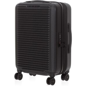 Mandarina Duck Tank Case 4 roulettes Trolley de cabine S 55 cm avec soufflet d'extension