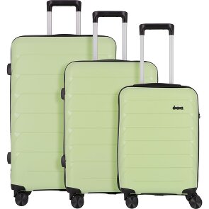 d&n Travel Line 4100 4 roues Set de valises 3 pièces