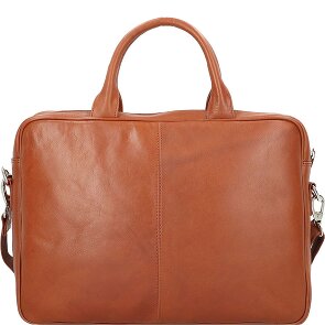 Dermata Porte-documents en cuir 39 cm Compartiment pour ordinateur portable