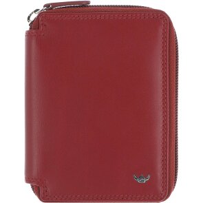 Golden Head Polo Porte-monnaie Protection RFID Cuir véritable 12.5 cm