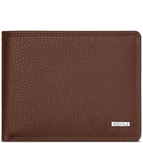 Redolz Leather Essentials QF Porte-monnaie en cuir RFID 11,5 cm