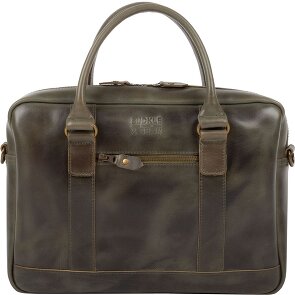 Buckle & Seam Porte-documents Everett en cuir 38 cm pour ordinateur portable
