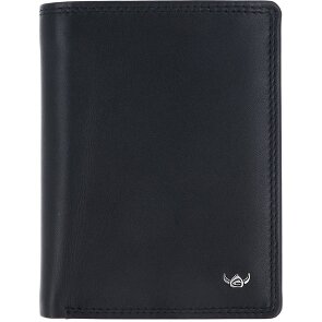 Golden Head Polo Porte-monnaie Protection RFID Cuir véritable 9 cm