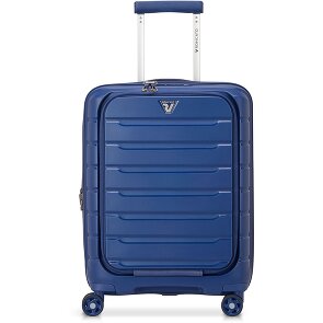 Roncato B-Flying 4 roulettes Trolley d'affaires 55 cm Compartiment pour ordinateur portable avec soufflet d'extension