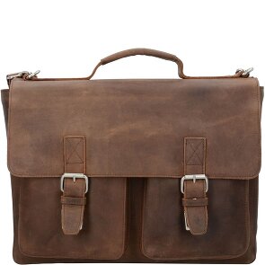 Leonhard Heyden Salisbury Porte-documents en cuir 39 cm Compartiment pour ordinateur portable