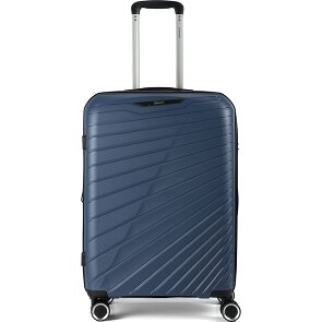 Benzi 5808 4 roulettes Trolley 65 cm avec soufflet d'extension