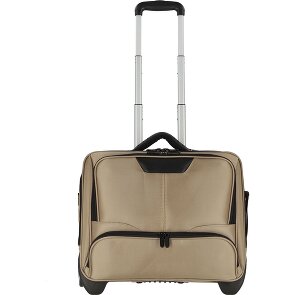 Dermata 2 roues Valise business 41 cm Compartiment ordinateur