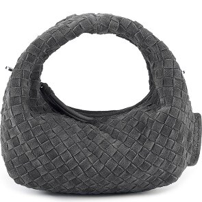 LES VISIONNAIRES Greta Micro weave Sac à main Cuir véritable 20 cm