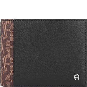 AIGNER Porte-monnaie Logo RFID cuir 11 cm