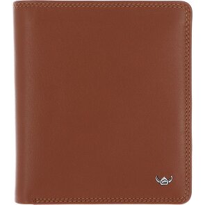 Golden Head Polo Porte-monnaie Protection RFID Cuir véritable 13 cm