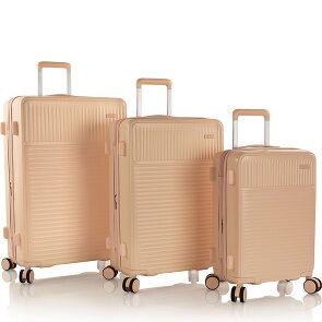 Heys Pastel 4 roulettes Set de valises 3 pièces avec soufflet d'extension