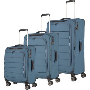 Travelite Skaii 4 roues Set de valises 3 pièces avec soufflet d'extension