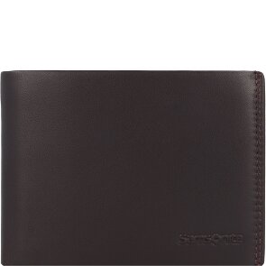 Samsonite Attack 2 Porte-monnaie Protection RFID Cuir véritable 13 cm