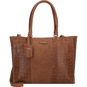Burkely Cool Colbie Sac de shopper Cuir véritable 35 cm Compartiment ordinateur