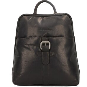 Spikes & Sparrow Sac à dos City en cuir 27 cm