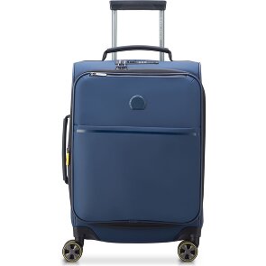 Delsey Paris Turenne Soft 4 roulettes Trolley de cabine 55 cm avec soufflet d'extension