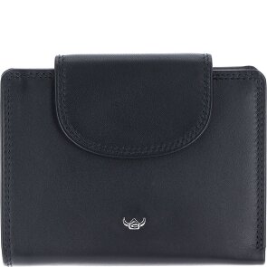 Golden Head Polo Porte-monnaie Protection RFID Cuir véritable 12 cm