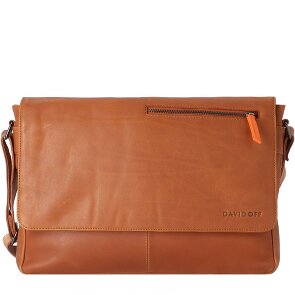 Davidoff Essentials Messenger en cuir 38 cm