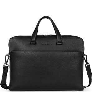 bugatti Black Porte-documents Cuir 38 cm Compartiment pour ordinateur portable