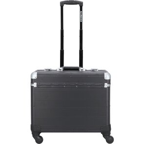 Alumaxx Valise de pilote à 4 roulettes 47 cm, compartiment pour ordinateur portable