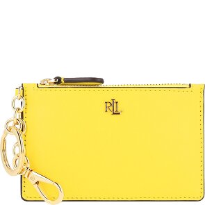 Lauren Ralph Lauren Zip Card Étui à clés Cuir véritable 13 cm