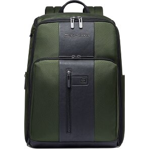 Piquadro Brief sac à dos de voyage en cuir 43 cm compartiment pour ordinateur portable