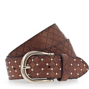 b.belt Lina Gold ceinture à rivets en cuir