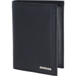 oxmox Leather Porte-monnaie Protection RFID Cuir véritable 10 cm