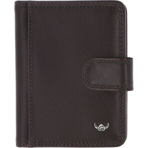 Golden Head Polo Étui pour cartes de crédit Protection RFID Cuir véritable 8 cm